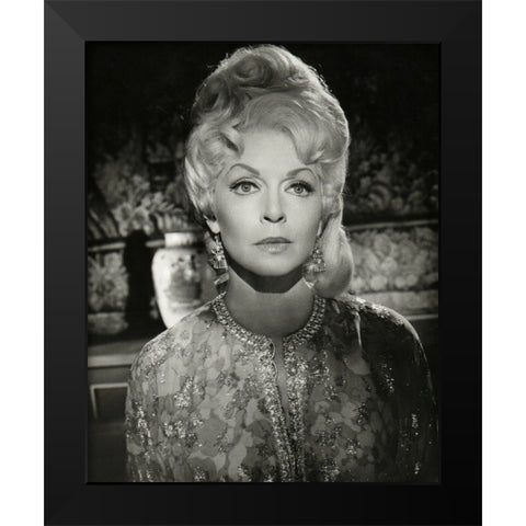 Lana Turner, The Big Cube, 1969 Black Modern Wood Framed Art Print by Vintage Hollywood Archive