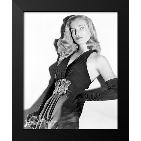 Lizabeth Scott, Dead Reckoning, 1947 Black Modern Wood Framed Art Print by Vintage Hollywood Archive