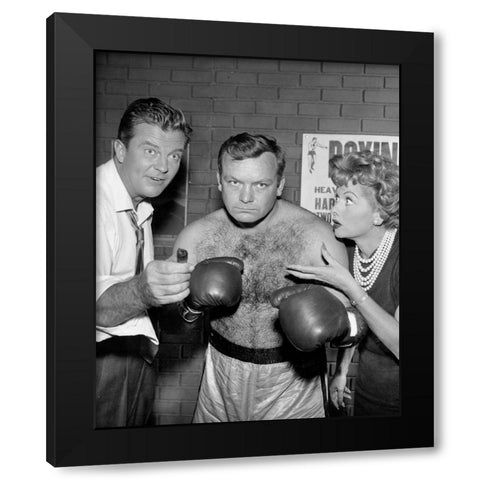 William Lundigan Black Modern Wood Framed Art Print with Double Matting by Vintage Hollywood Archive