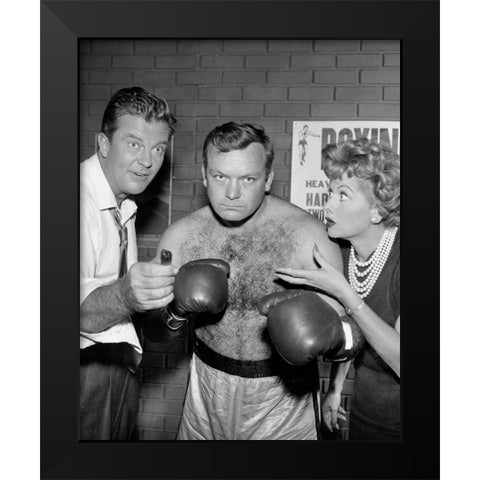 William Lundigan Black Modern Wood Framed Art Print by Vintage Hollywood Archive