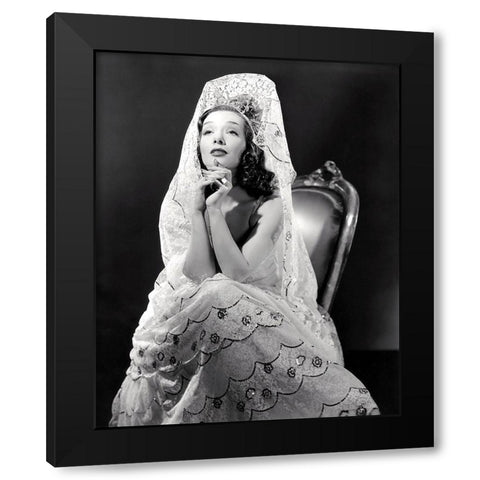 Lupe Velez, Mexican Spitfire Black Modern Wood Framed Art Print with Double Matting by Vintage Hollywood Archive