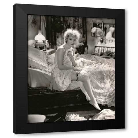 Miriam Hopkins,Â Dr. Jekyll and Mr. Hyde, 1931 Black Modern Wood Framed Art Print by Vintage Hollywood Archive