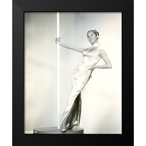 Nancy Kwan,Â Flower Drum Song, 1961 Black Modern Wood Framed Art Print by Vintage Hollywood Archive