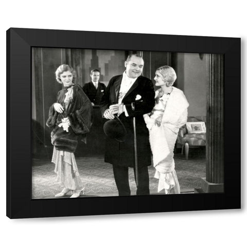 Party Girl, 1930 Black Modern Wood Framed Art Print by Vintage Hollywood Archive