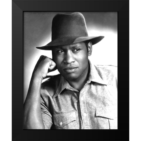 Paul Robeson Black Modern Wood Framed Art Print by Vintage Hollywood Archive