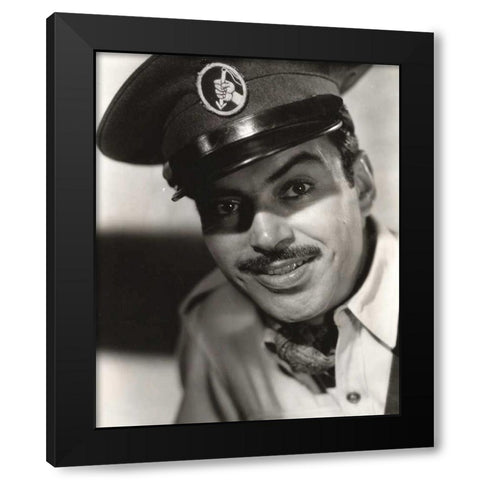 Pedro Armendariz Black Modern Wood Framed Art Print with Double Matting by Vintage Hollywood Archive