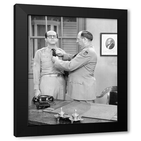 The Phil Silvers Show Black Modern Wood Framed Art Print with Double Matting by Vintage Hollywood Archive