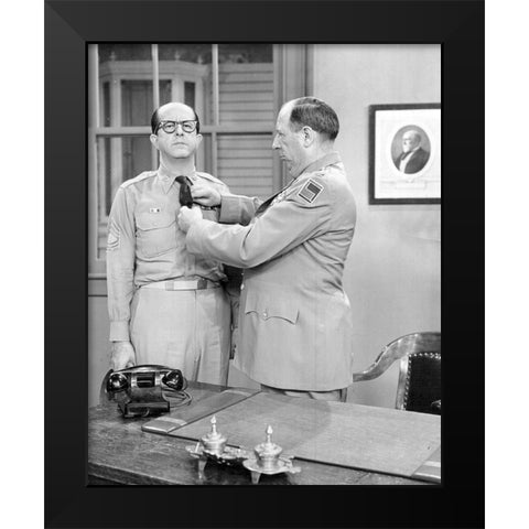 The Phil Silvers Show Black Modern Wood Framed Art Print by Vintage Hollywood Archive