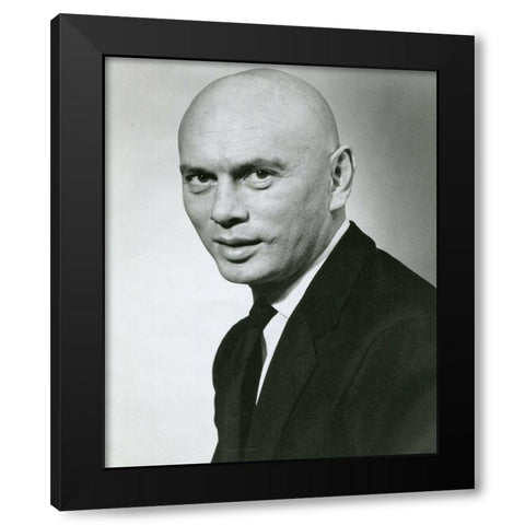 Yul Brynner, The Magnificent Seven, 1960 Black Modern Wood Framed Art Print with Double Matting by Vintage Hollywood Archive