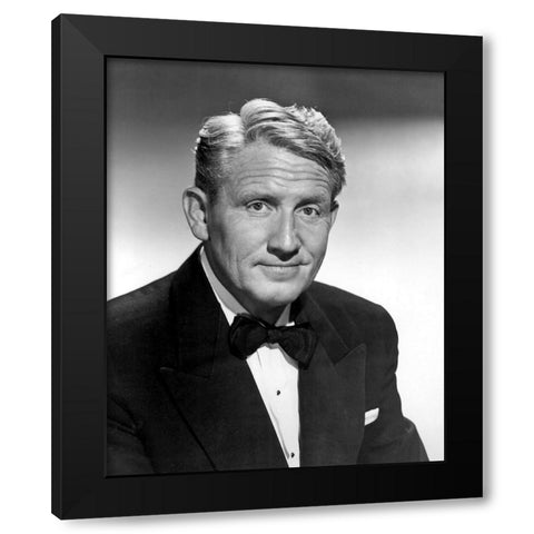 Spencer Tracy, State of the Union Black Modern Wood Framed Art Print with Double Matting by Vintage Hollywood Archive