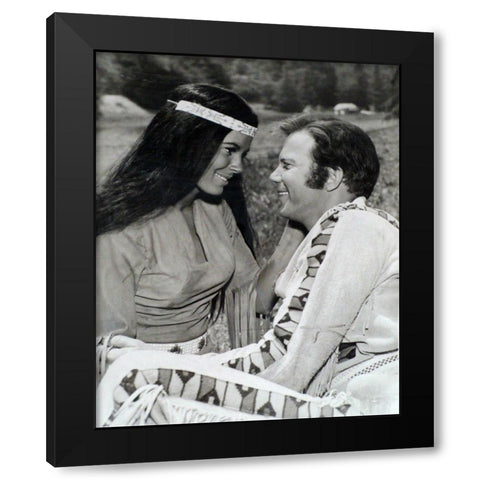 Star Trek, The Paradise Syndrome Black Modern Wood Framed Art Print with Double Matting by Vintage Hollywood Archive