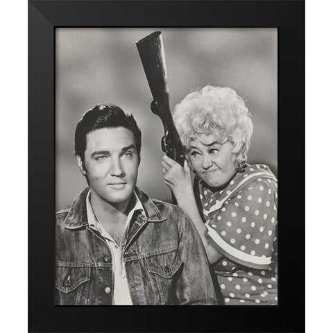 Elvis Presley, Stay Away Joe Black Modern Wood Framed Art Print by Vintage Hollywood Archive