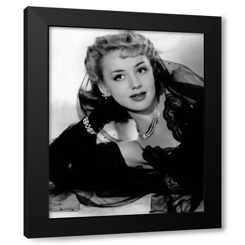 Anne Shirley Black Modern Wood Framed Art Print by Vintage Hollywood Archive