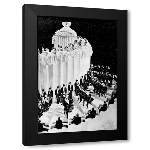 The Great Ziegfeld, 1936 Black Modern Wood Framed Art Print by Vintage Hollywood Archive
