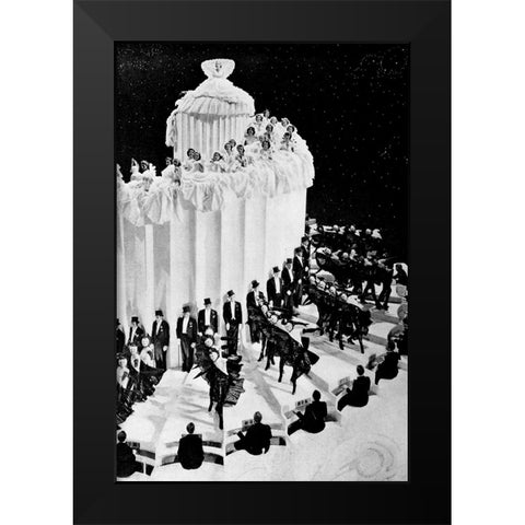The Great Ziegfeld, 1936 Black Modern Wood Framed Art Print by Vintage Hollywood Archive