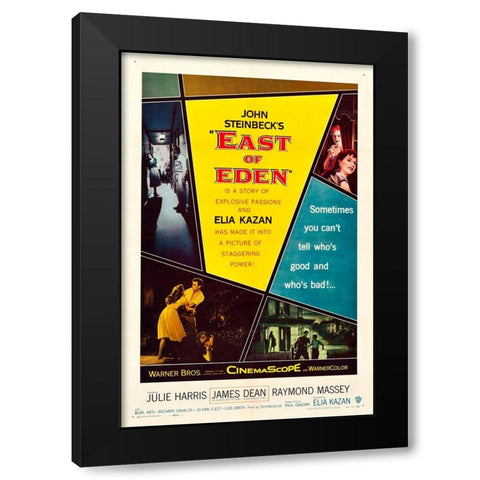 East of Eden-1955 Black Modern Wood Framed Art Print by Vintage Hollywood Archive