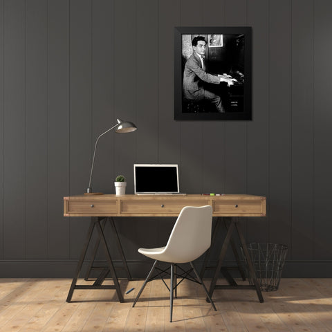 Irving Berlin-1906 Black Modern Wood Framed Art Print by Vintage Music Archive