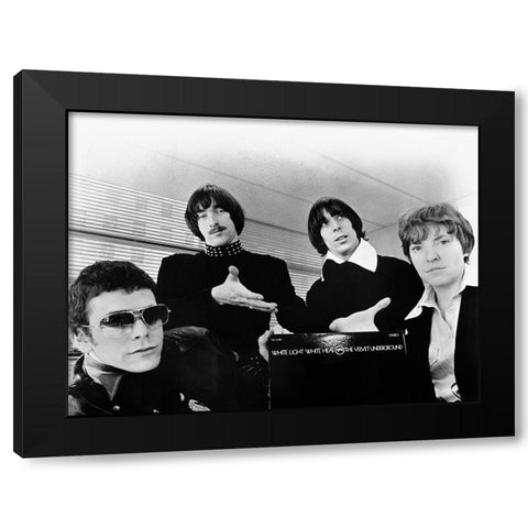 Velvet Underground Black Modern Wood Framed Art Print by Vintage Music Archive