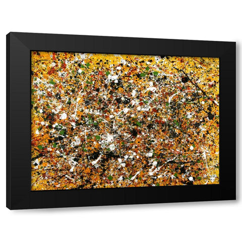 Artemus Demo Black Modern Wood Framed Art Print with Double Matting by Clement, Diane