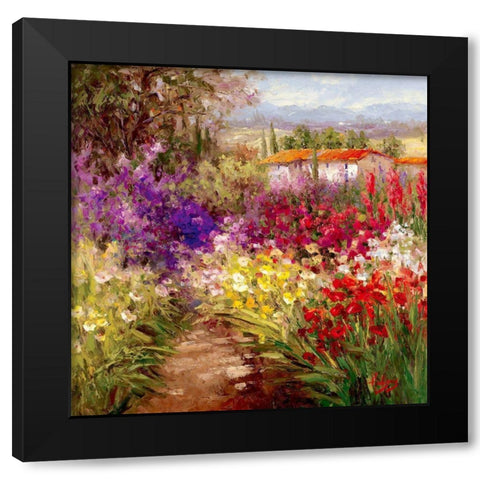 Bienfaisant I Black Modern Wood Framed Art Print with Double Matting by Hulsey