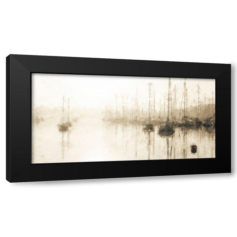 Coastal Series #6 Black Modern Wood Framed Art Print by Curinga, Kim