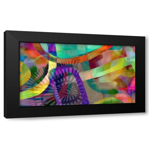 Isnt It Ironic Black Modern Wood Framed Art Print with Double Matting by Naskrent, Delores
