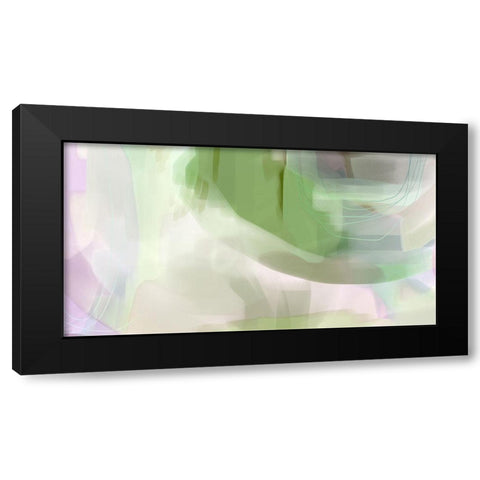 Fading Away Black Modern Wood Framed Art Print by Naskrent, Delores