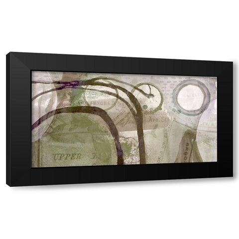 Lexington on Avenue Black Modern Wood Framed Art Print by Naskrent, Delores