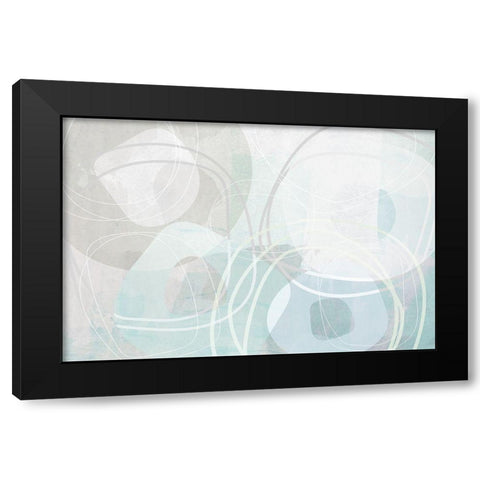 Perimeter Black Modern Wood Framed Art Print with Double Matting by Naskrent, Delores