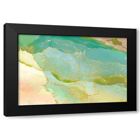 Plantation Pine Black Modern Wood Framed Art Print with Double Matting by Naskrent, Delores