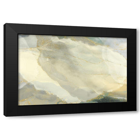 Coconut Gove Black Modern Wood Framed Art Print with Double Matting by Naskrent, Delores