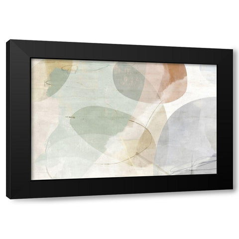 Porcelain Balast Black Modern Wood Framed Art Print by Naskrent, Delores