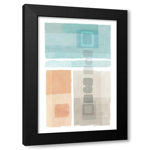 Army Bay I Black Modern Wood Framed Art Print with Double Matting by Kouta, Flora
