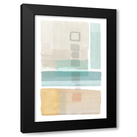 Army Bay II Black Modern Wood Framed Art Print with Double Matting by Kouta, Flora