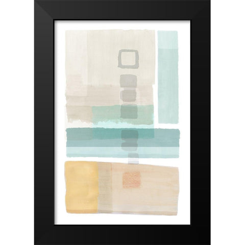 Army Bay II Black Modern Wood Framed Art Print by Kouta, Flora