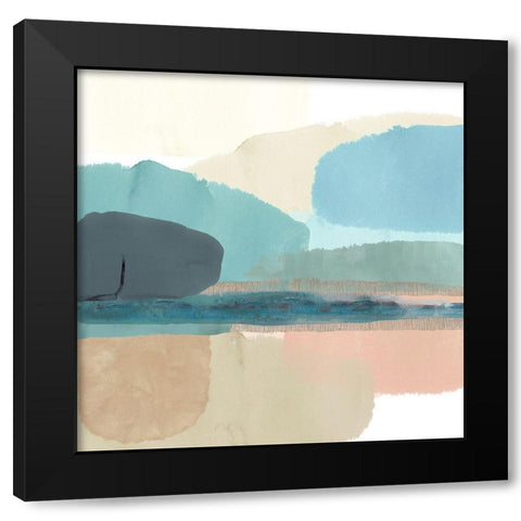 Thirlmere I Black Modern Wood Framed Art Print by Kouta, Flora