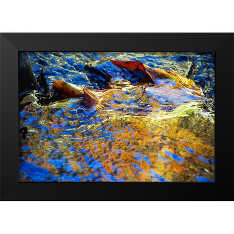 Anagha Black Modern Wood Framed Art Print by Cooper, Helena