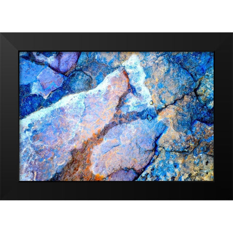 Tracking Black Modern Wood Framed Art Print by Cooper, Helena