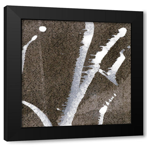 Largo 100 Black Modern Wood Framed Art Print with Double Matting by Aryai, Sia