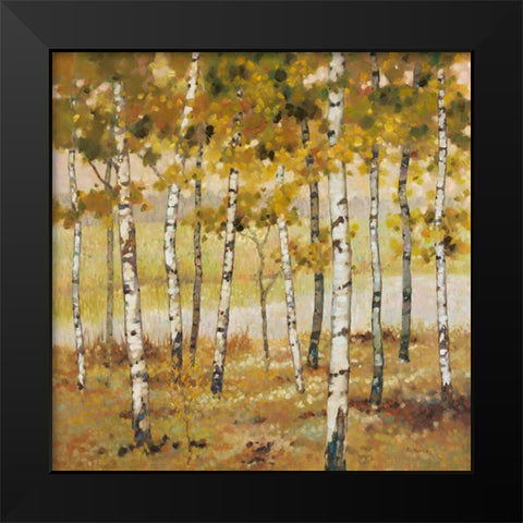 Brookside Black Modern Wood Framed Art Print by Reynolds, Graham