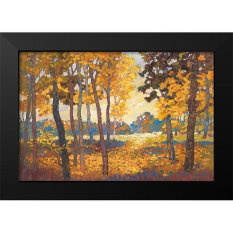 Windstill I Black Modern Wood Framed Art Print by Reynolds, Graham