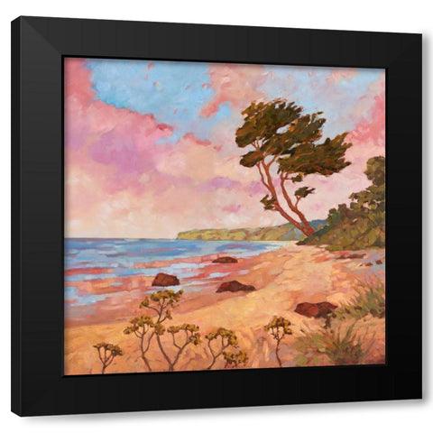 Sea Breeze I Black Modern Wood Framed Art Print by Reynolds, Graham