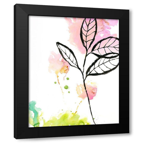 Moment In Nature IV Black Modern Wood Framed Art Print by Joy, Julie