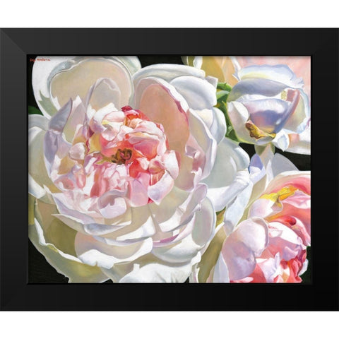 Best Of My Love Black Modern Wood Framed Art Print by Montana, Enzo