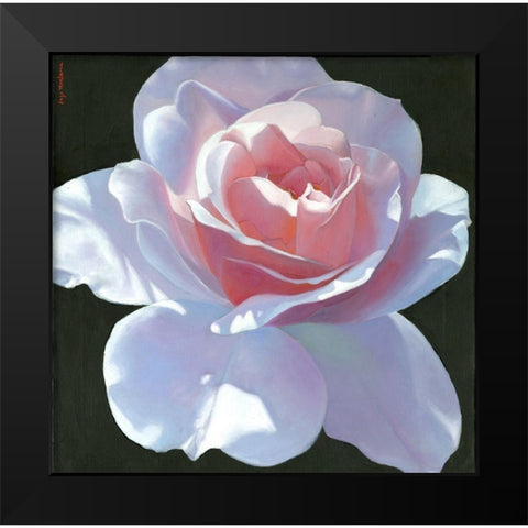 Easy To Love Black Modern Wood Framed Art Print by Montana, Enzo