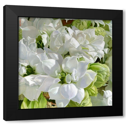 Bright Moments Black Modern Wood Framed Art Print with Double Matting by Montana, Enzo