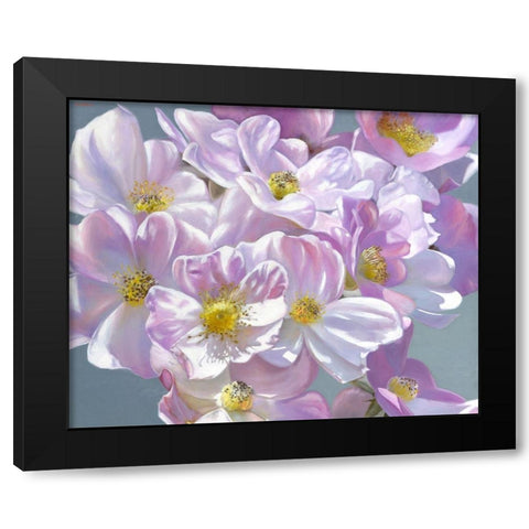 Calling All Angels Black Modern Wood Framed Art Print by Montana, Enzo