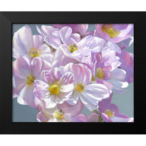 Calling All Angels Black Modern Wood Framed Art Print by Montana, Enzo