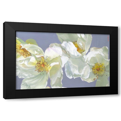 Born To Be Wild Black Modern Wood Framed Art Print by Montana, Enzo