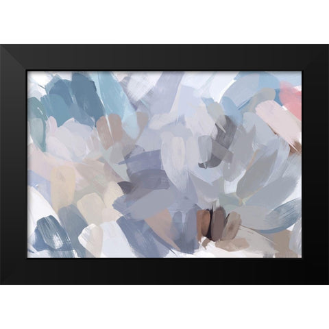 The Color Movement I Black Modern Wood Framed Art Print by Orlov, Irena
